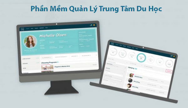 Phần mềm quản lý trung tâm du học