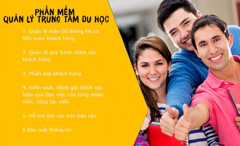 Tại sao nên sử dụng phần mềm quản lý trung tâm du học