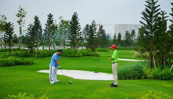Hệ thống sân tập golf Phú Mỹ Hưng 