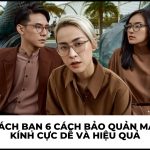 cách bảo quản mắt kính