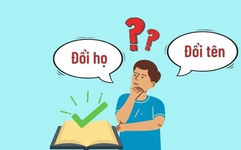 đổi họ tên khi đi du học