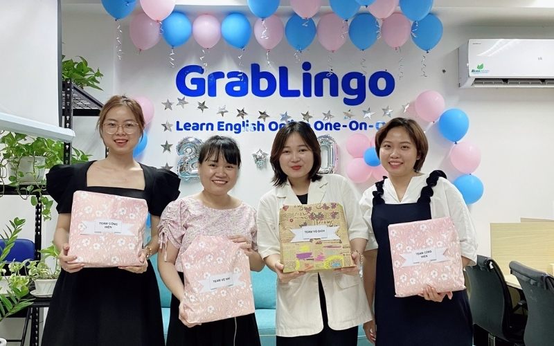 Khóa học online tiếng Anh tại GrabLingo