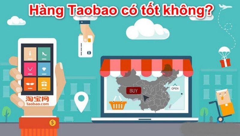 chất lượng hàng hóa taobao