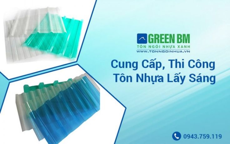 địa chỉ cung cấp tôn lấy sáng