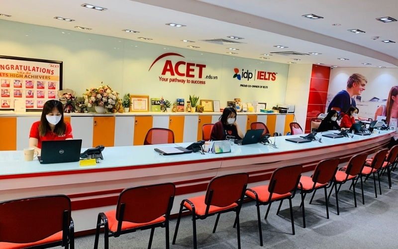 khóa học thi ielts tại ACET