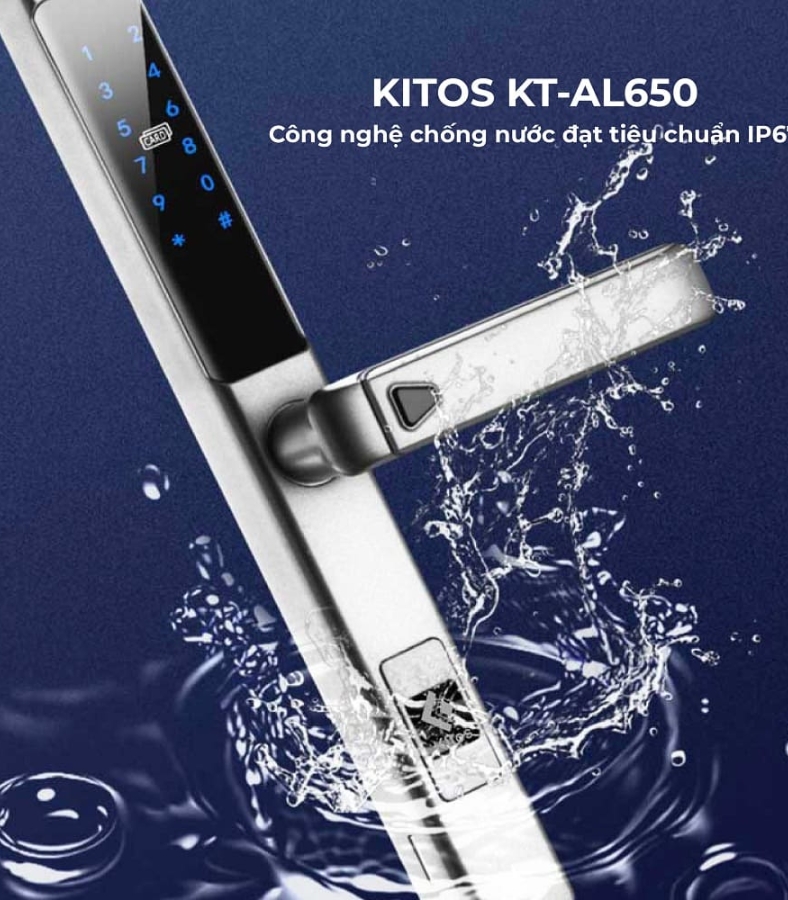 Khóa cửa nhôm điện tử Kitos AL-650