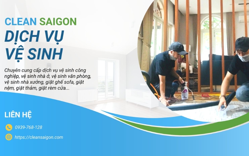 công ty vệ sinh Clean Sài Gòn