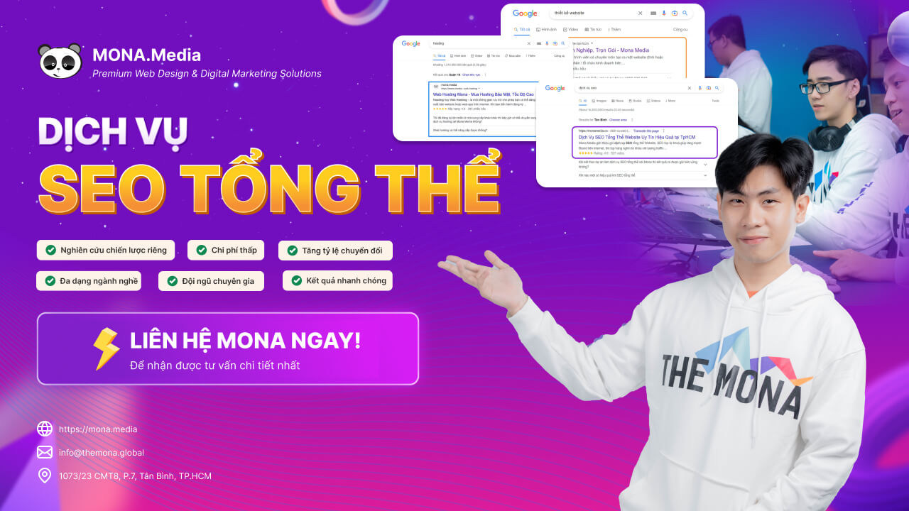 seo tỏng thể tại mona media