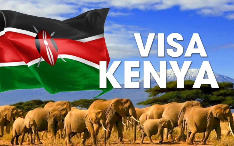 xin visa đi kenya