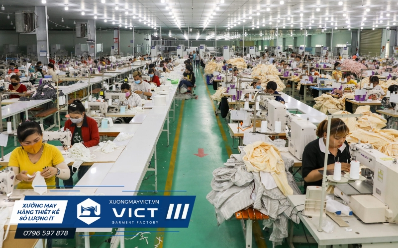 Xưởng may gia công Vict