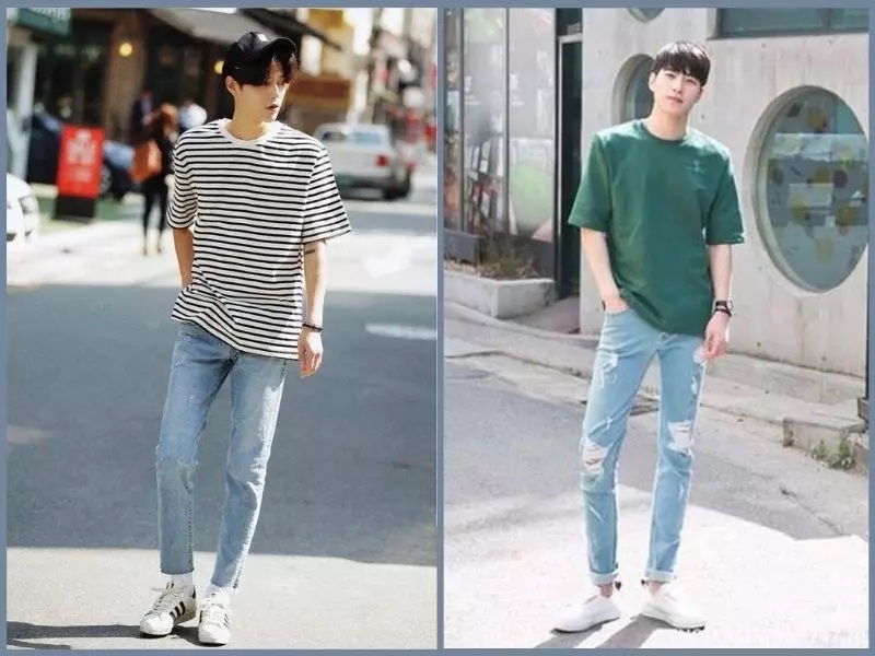 Phối họa tiết caro/kẻ sọc ngang