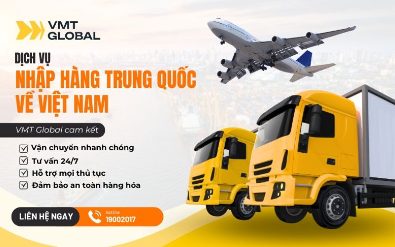 đơn vị order trung quốc VMT Global